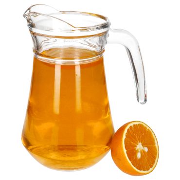 VALENTIN groß Glas-Krug mit Henkel - 78250