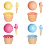 Eisbecher-Set für Kinder aus Kunststoff - 93531_Bild_4