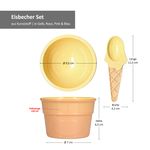 Eisbecher-Set für Kinder aus Kunststoff - 93531_Bild_6