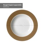 6er Set Suppenteller 22cm Nougat Doppio - 545760_Bild_5