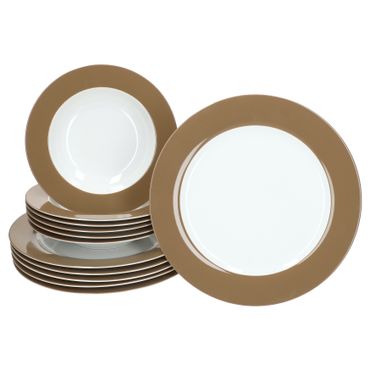 12tlg Tafelservice Nougat Doppio - 545777 + 545760_Bild_1