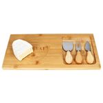 Käsebrett Set aus Bambus 1x Brett + 3x Messer - 24500778_Bild_6