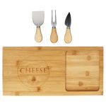 Käsebrett Set aus Bambus 1x Brett + 3x Messer - 24500778_Bild_3
