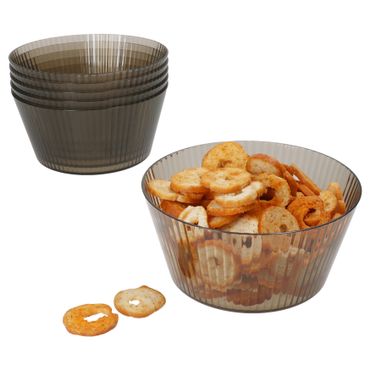 6er Set ToGo kleine Schale Grau aus Kunststoff - 10491_Bild_1