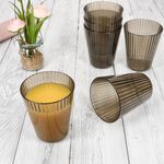 6er Set ToGo Wassergläser Grau aus Kunststoff - 10490_Bild_5