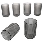 6er Set AGATA Longdrinkgläser Grau aus Glas – 37562_Bild_2