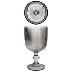 04-37565-Arte-Regal-Agata-Grau-Weinglaeser-370ml-Einzeln-Gesamt.jpg 6er Set AGATA Rotweingläser Grau aus Glas – 37565_Bild_4