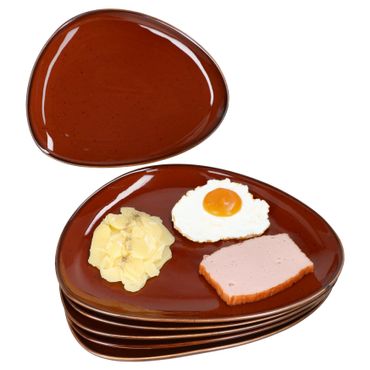 6er Set Speiseteller Marron Taste – 211511