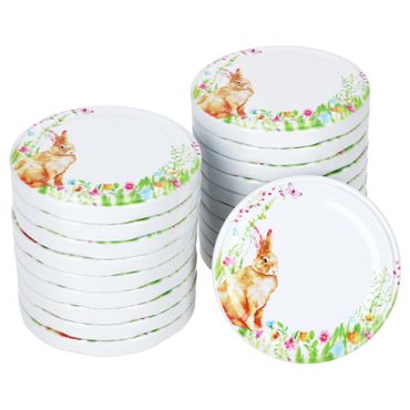 20er Deckel-Set TO 82 Osterfreude passend für 230ml / 350ml / 435ml Gläser