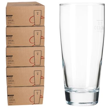 60er Set Bierglas WILLIBECHER 0,2L geeicht aus Glas – 42077