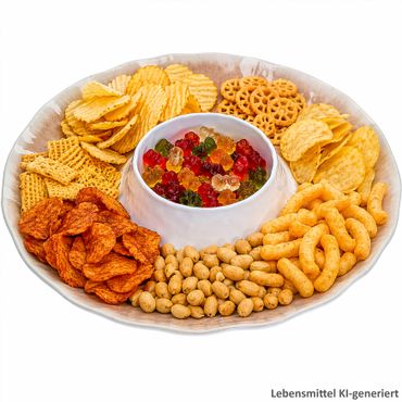 JO Servierplatte Ø35,5 cm Braun & Weiß aus Melamin – 177602400