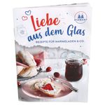 40er Set Sturzglas 230 ml mit Schleifendekor Deckel inkl. Diamant Gelierzauber Rezeptheft_Bild_6