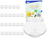  1/4L Sturzgläser mit 24 Glasdeckeln inkl. Gelierzauber Rezeptheft von Diamantzucker_Bild_5