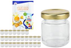 MamboCat-10750-28er-Set-Sturzglas-53-ml-To-43-gel_4.jpg 28er Set Sturzglas 53 ml To 43 goldener Deckel incl. Diamant Gelierzauber Rezeptheft_Bild_1