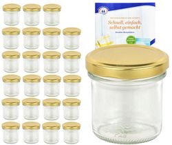 MamboCat-10811-12er-Set-Sturzglas-167-ml-To-66-go_4.jpg 24er Set Sturzglas 167 ml To 66 goldener Deckel incl. Diamant Gelierzauber Rezeptheft_Bild_4