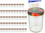 50er Set Sturzglas 230 ml HOCH To 66 Obst Dekor Deckel incl. Diamant Gelierzauber Rezeptheft_Bild_4