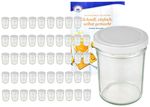 50er Set Sturzglas 230 ml HOCH To 66 weißer Deckel incl. Diamant Gelierzauber Rezeptheft_Bild_4