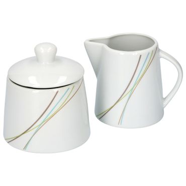 Kaffeeergänzungsset Milchkännchen & Zuckerdose Aliha _Bild_1