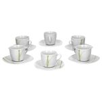 6er Set Espressotasse mit Espressountertasse Bali _Bild_2