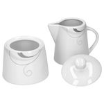 Kaffeeergänzungsset Milchkännchen & Zuckerdose Portofino _Bild_2