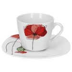 Kaffeetasse mit Kaffeeuntertasse Monika _Bild_1