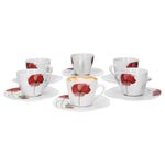 6er Set Kaffeetasse mit Kaffeeuntertasse Monika _Bild_1