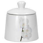Kaffeeergänzungsset Milchkännchen & Zuckerdose Vanda weiße Orchidee_Bild_3
