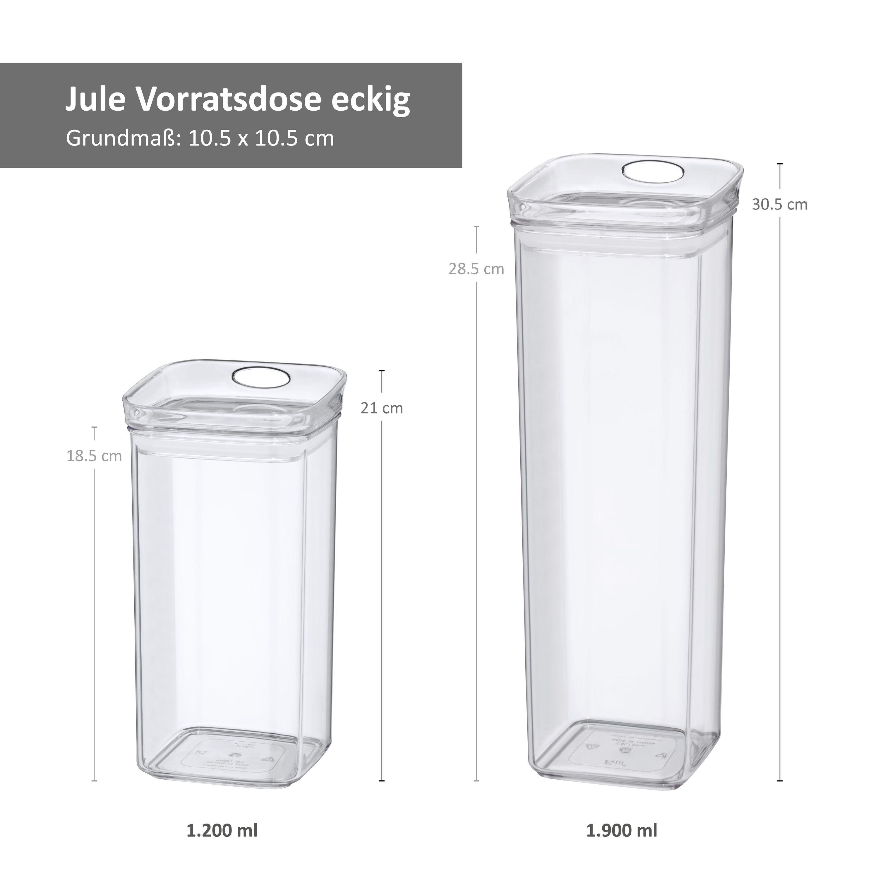 Kela Vorratsdosen Jule Frischhalteboxen Aufbewahrung Vorratsbehälter