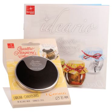 Quattro Deckel 70mm zum beschriften incl. Rezeptheft_Bild_2