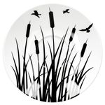 Teetasse mit Teller Diamantporzellan -Klassik II- Dekor Schilf - 4236 + 4231 _Bild_2