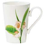 Becher Diamantporzellan -Klassik II- Dekor Teeblatt - 4262