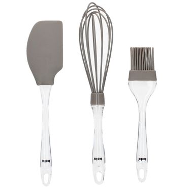 3tlg Back-Set ENNIE Sandgrau aus Silikon & Kunststoff - 11333_Bild_1