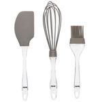 3tlg Back-Set ENNIE Sandgrau aus Silikon & Kunststoff - 11333_Bild_1