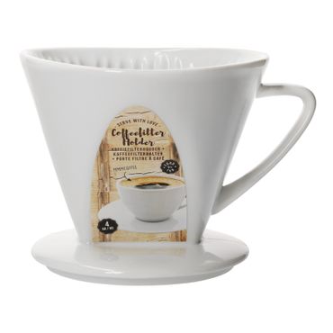 Hit Kaffeefilter No. 4 aus Porzellan_Bild_1