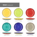 18-teiliges Tellerset Malaga Snaily für 6 Personen im farbenfrohen Stil_Bild_2