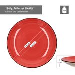 18-teiliges Tellerset Malaga Snaily für 6 Personen im farbenfrohen Stil_Bild_3