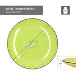 18-teiliges Tellerset Malaga Snaily für 6 Personen im farbenfrohen Stil_Bild_5