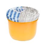 40er Set Sturzglas 230 ml To 82 Holz Herz blau Deckel incl. Diamant Gelierzauber Rezeptheft_Bild_3