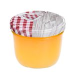 100er Set Sturzglas 230 ml To 82 Holz Herz rot Deckel incl. Diamant Gelierzauber Rezeptheft_Bild_3