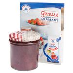 50er Set Sturzglas 350 ml To 82 Deckel Holz-Herz rot incl. Diamant Gelierzauber Rezeptheft_Bild_4