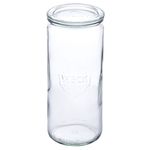 12er Set Weck Gläser 1040ml Zylinderglas mit 12 Glasdeckeln inkl Rezeptheft_Bild_2
