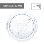 12er Set Weck Gläser 1040ml Zylinderglas mit 12 Glasdeckeln inkl Rezeptheft_Bild_6