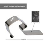 Weck-Einkoch-Set - 24 Glasdeckel 80 mm + 24 Einkochringe 80 mm + 48 Weck-Klammern incl. Gelierzauber Rezeptheft von Diamantzucker_Bild_5