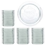 48er Set Weck Glasdeckel 80mm incl. Gelierzauber Rezeptheft von Diamantzucker_Bild_1