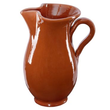 Tonkrug 1.9L braun-glasiert kühlende Wein-Karaffe - 99544_Bild_1
