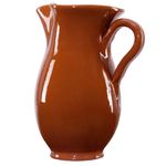 Tonkrug 1.9L braun-glasiert kühlende Wein-Karaffe - 99544_Bild_2