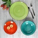 18tlg. Tellerset Uni Bunt für 6 Personen in unterschiedlichen Farben_Bild_6