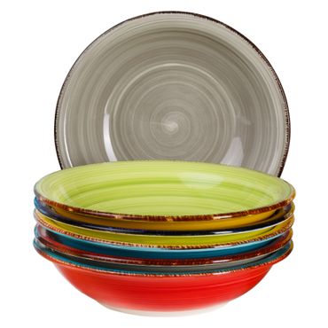 6er Set Essteller tief Malaga Snaily bunt_Bild_1