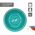 6er Set Essteller tief Malaga Snaily bunt_Bild_2