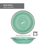 18tlg. Tellerset Blue Curacao für 6 Personen in verschiedenen Blau-Tönen_Bild_3